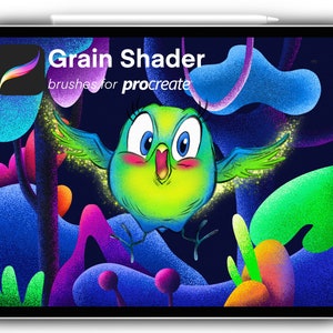 Grain Shader Brushes Procreate| Procreate Grain Brush Set | Textured Illustration Brushes | Grainy Texture for Art | Procreate Texture