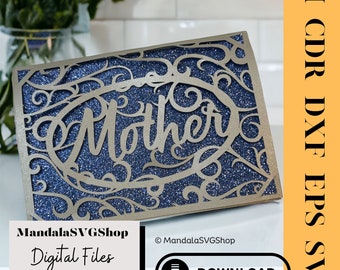 Mothers Day Card Instant Download SVG - DIY Your Own Unique Card For Mom Gift For Mother's Day