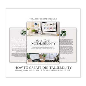 Digital Serenity: A Step by Step Guide to Digital Feng Shui