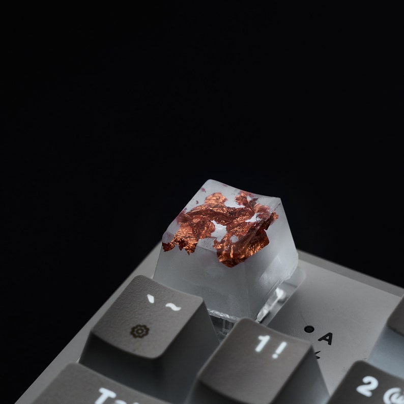 Artisan Keycap Red and White Keycap Keycap Handmade OEM Back Lit OEM ...
