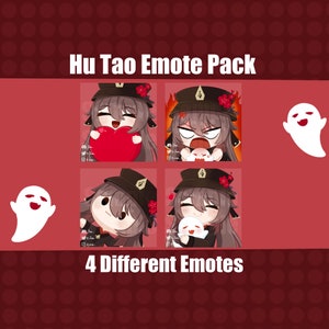 Hu Tao Emote Pack