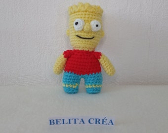 Bart Simpson Crochet Pattern - Etsy