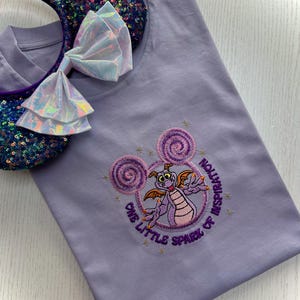 Figment one little spark Embroidered Unisex top T-shirt Sweatshirt Hoodie