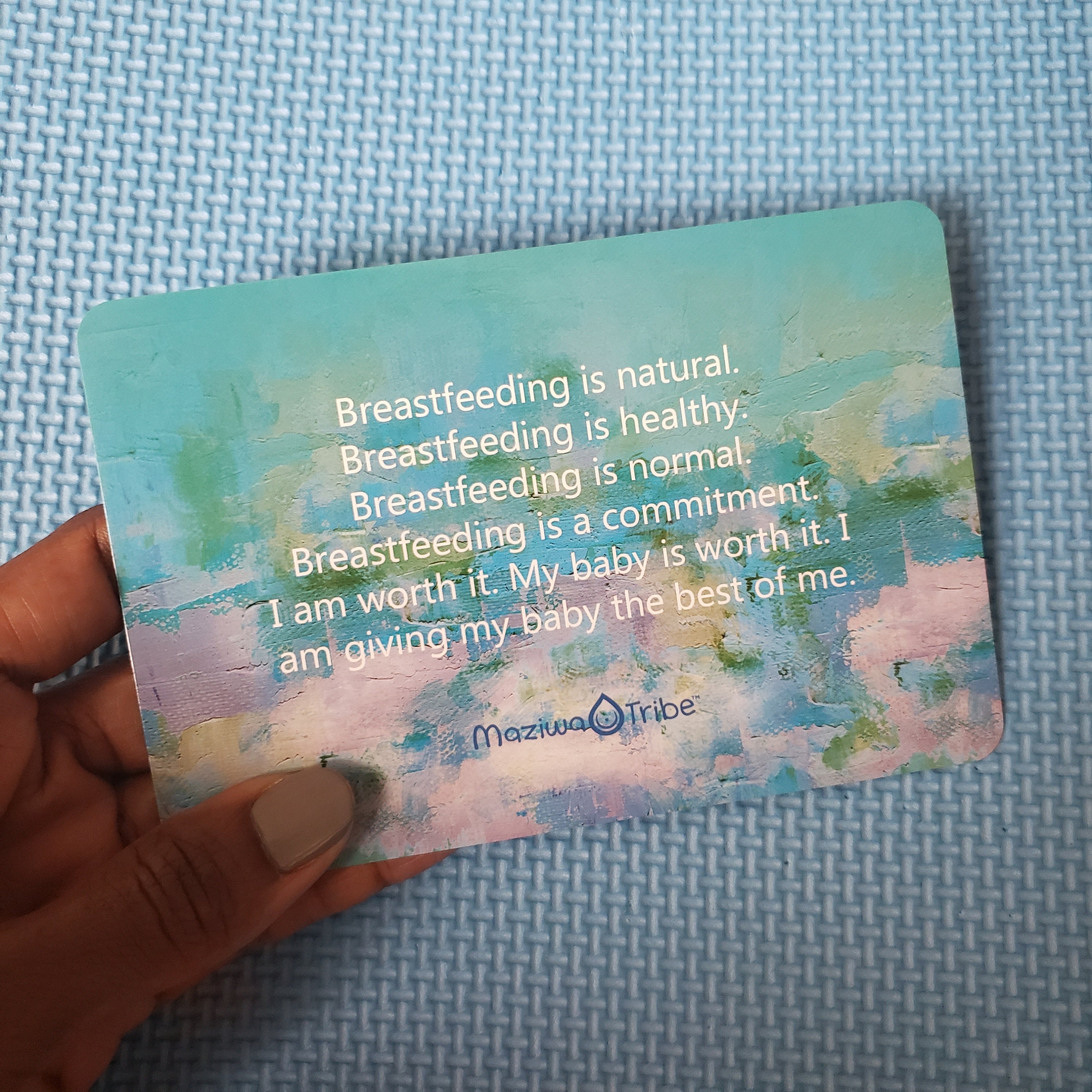 Breastfeeding Affirmation Cards, Nursing Mom Encouragement Cards,…