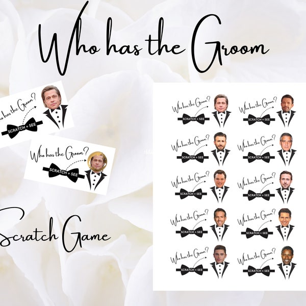 Who has the Groom Scratch Game
