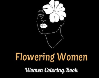 Blühende Frauen – Frauen Malbuch