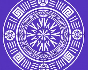 STENCIL MANDALA 30X30-37