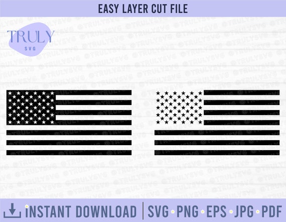 American Flag Svg USA Flag Svg American Flag Clipart - Etsy