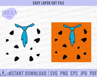 Flintstone SVG, the flintstons svg, halloween costume svg, kid costume svg, toddler costume svg, costume design svg, halloween svg, svg, png
