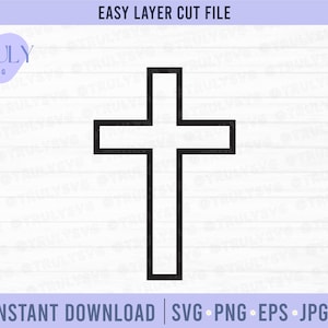 Cross SVG, Christian Cross SVG, Catholic Svg, Cross silhouette, Cross Cricut, Cross cut file, Crosses svg Christian Cross Clip Art Cross svg