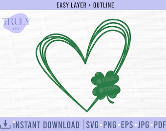 St Patricks Day SVG, Klaver SVG, Shamrock SVG, Lucky SVG, Saint Patty's Day SVG, Lucky shirt, St Patty's Day SVG Shamrock Clover SVG PNG EPS