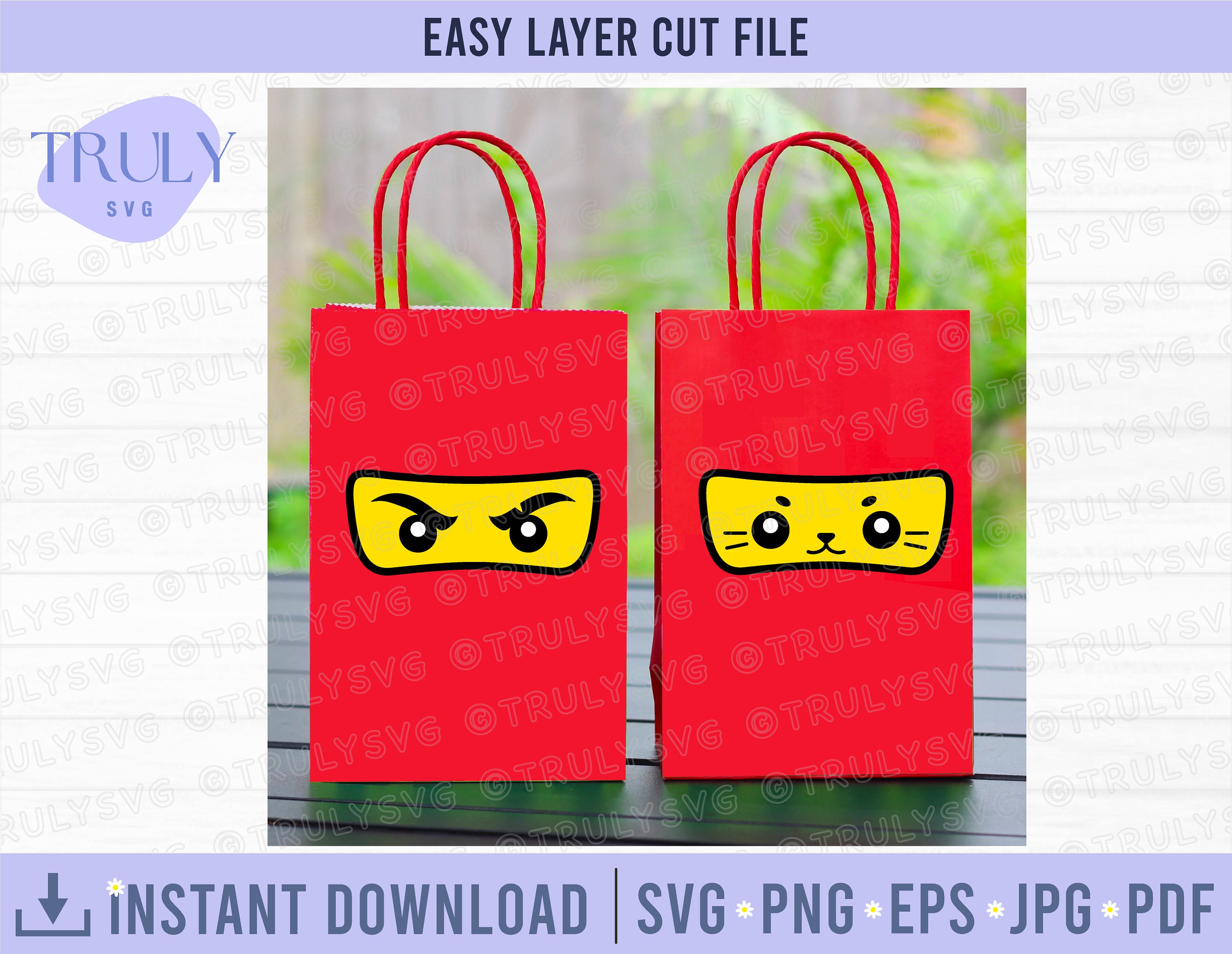 Ninja Party Favor SVG Ninja Svg Ninja Eyes Svg Ninja Eyes Etsy Canada