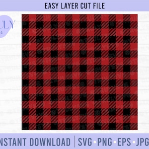 Plaid SVG, Buffalo Plaid SVG, Buffalo Plaid Pattern svg, lumberjack, plaid pattern, scrapbooking, plaid sublimation, red plaid svg clip art