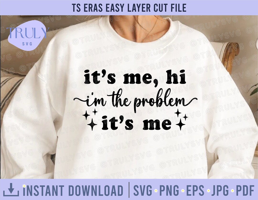 It’s Me Hi I’m the Problem It’s Me SVG Groovy Font, Groovy Text ...