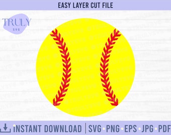 Softball SVG, Softball Team SVG, design softball, Softball Team Shirt SVG, logo della squadra di softball sport mamma softball taglia file cricut silhouette