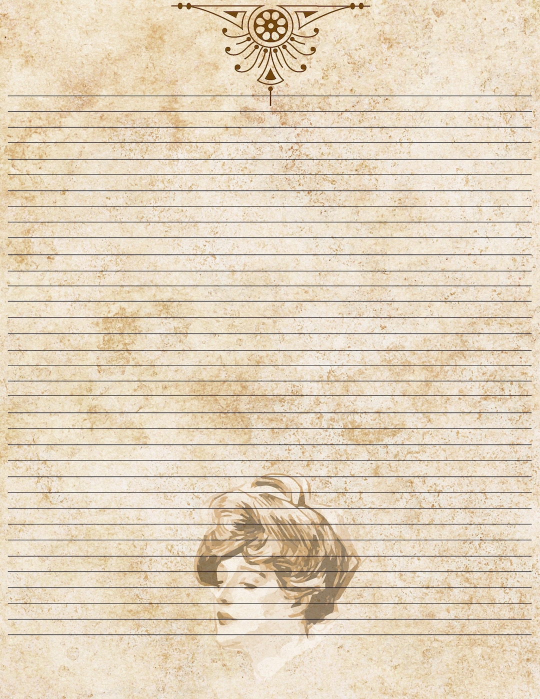 Printable Vintage Stationary