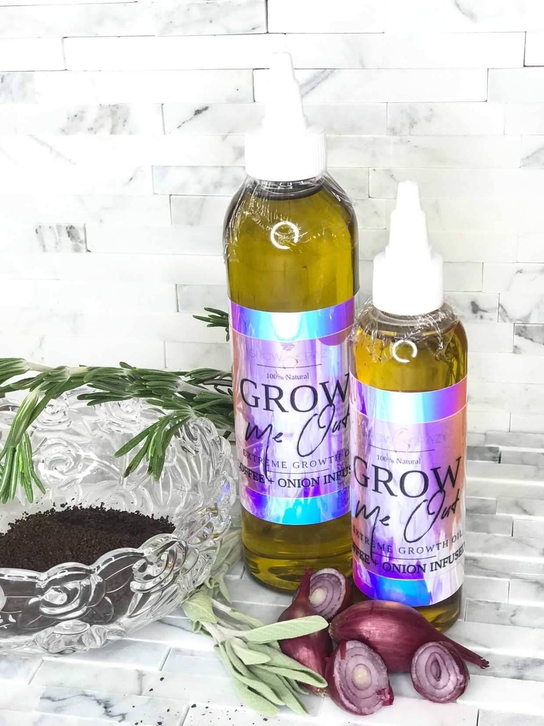 Onion and Coffee Extreme Growth Oil Etsy