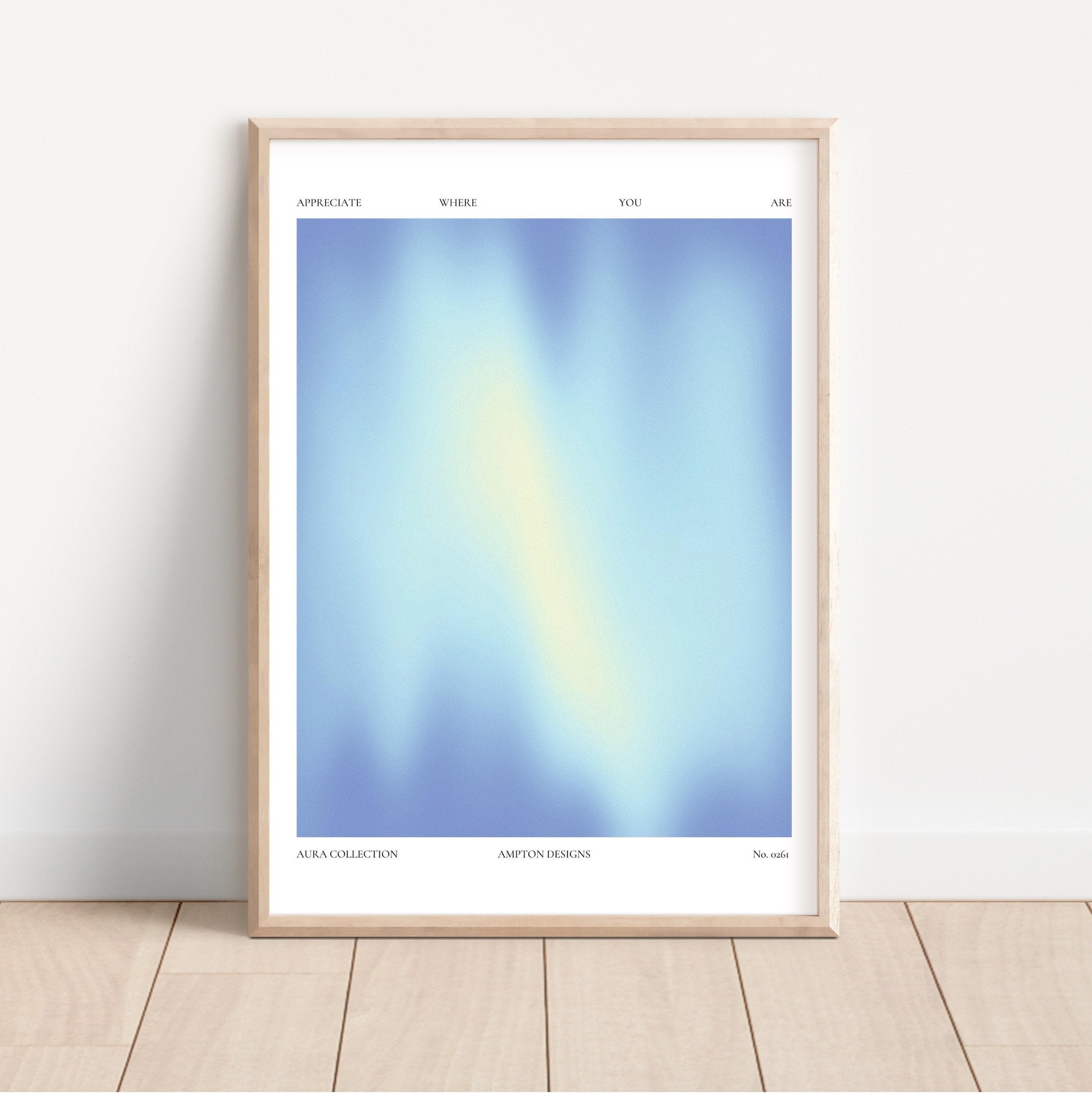 Aura Poster, Gradient Poster, Spiritual Poster, Aura Wall Art Print ...