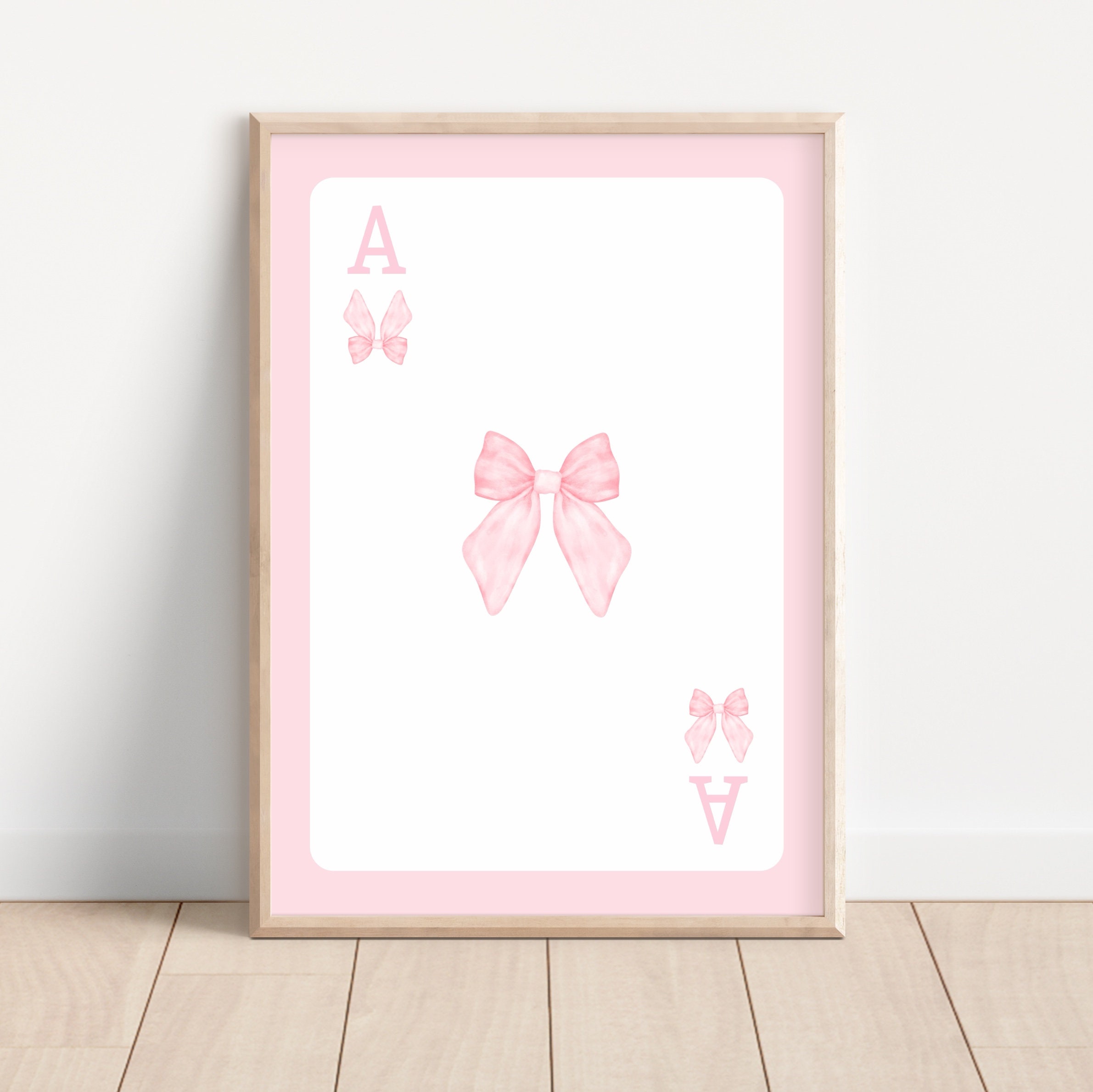 Pink Bows Wall Art Set, Coquette Room Decor (digital Download) - Etsy