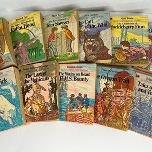 Illustrated Classics Set 77 79 Vintage 11 Titles Poe Dickens Melville ...