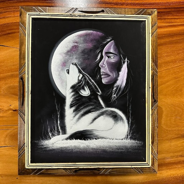 Velvet Painting Etsy