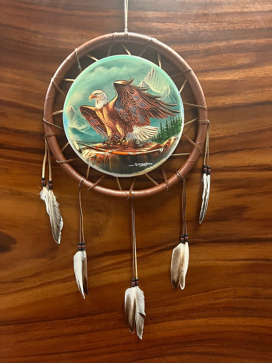 Hand Painted Canvas Shield Etsy