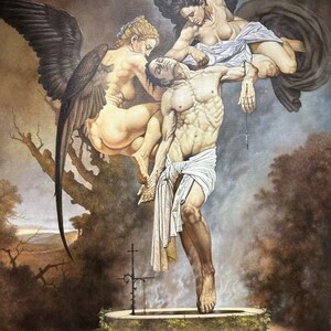 ORIGINAL OIL PAINTINGS CALVARY