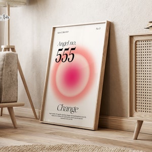 555 angel number 555 manifest, 1234 angel number poster, an angel number print, Aura Print, custom angel numbers, 111 222 333 444, angelic