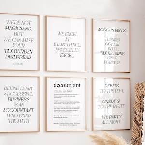 Finance Quotes, Finance poster: Funny Accountant Office Decor, CPA (Digital Download)