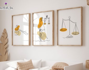 Arredamento per ufficio legale: quadri da parete per avvocati, stampe per avvocati (download digitale)