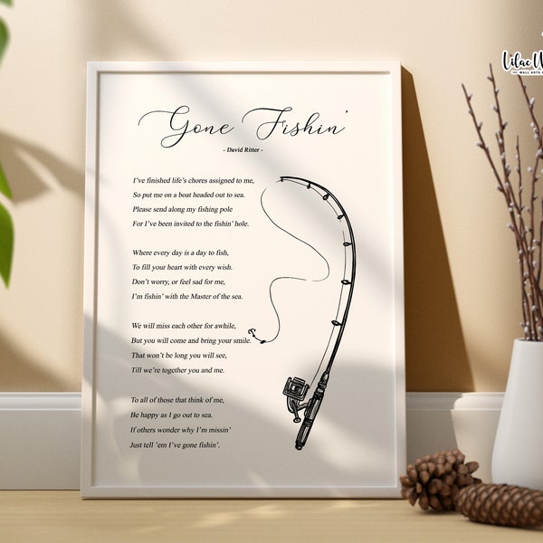 Fishing Funeral Etsy