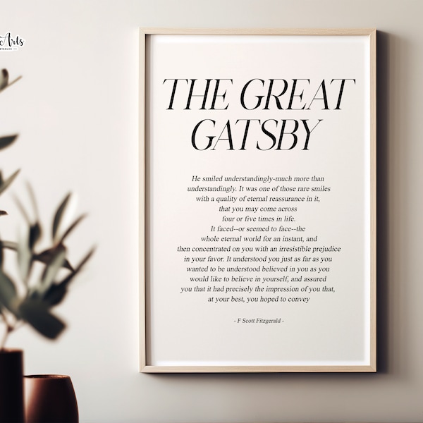 Quote Poster Print - Etsy