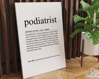 Orthopäde Geschenk, Podiatrie Kunst, medizinische Kunst, DPM, Chiropraktor Geschenk Orthopäde Chirurg Orthopäde Geschenk Orthopäde Arzt Geschenk für Podologen