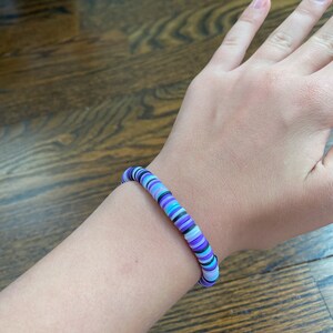 Olivia Rodrigo Sour inspired clay bead bracelet