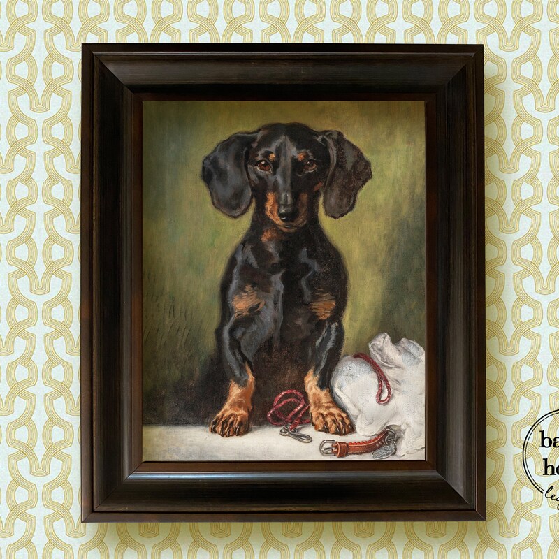 Dachshund Painting - Etsy