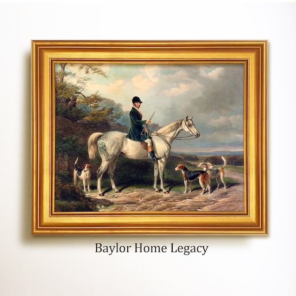 Vintage Fox Hunt - Etsy