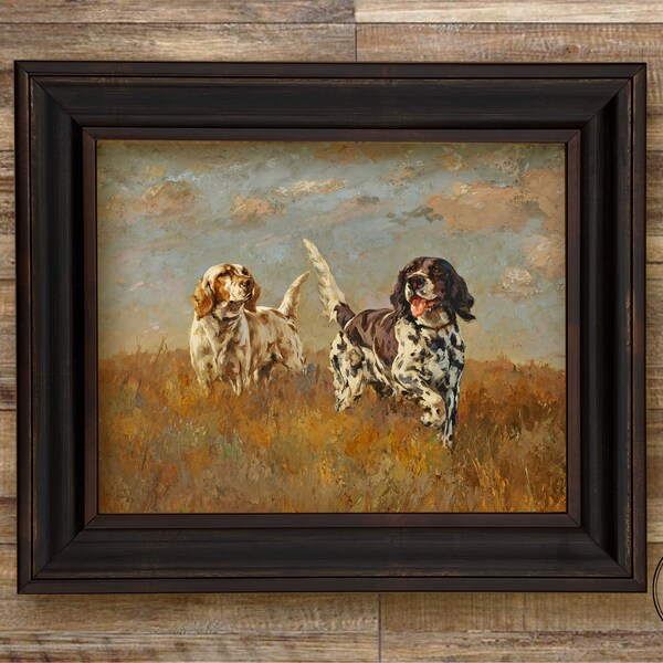 hunting-dog-painting-etsy