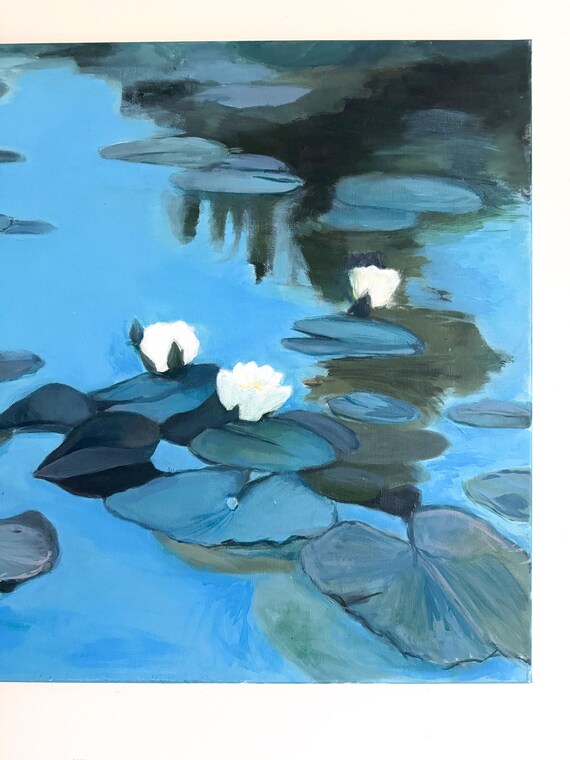 青い池 絵画 あの壁紙の絶景 美瑛町の青い池と冬のライト