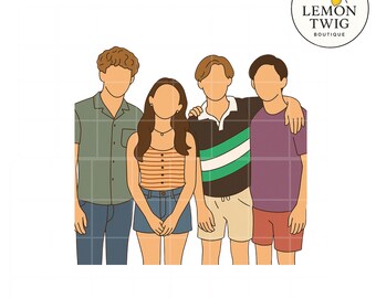 Conrad Jeremiah Steven PNG, Arte de fan de "El verano en que me volví guapa", Diseño de sublimación del equipo Jeremiah Conrad, Descarga digital