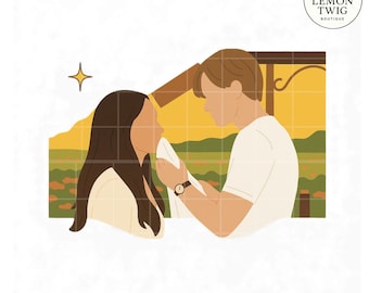Belly and Conrad PNG, The Summer I Turned Pretty Fan Art, Team Jeremiah Sublimationsdesign, digitaler Download