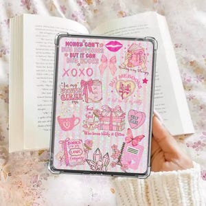 Romance Kindle Insert Kindle Smut Paper E-Reader Holographic Insert Kindle Glitter Cardstock Decor Bookish Accessories Gift for Book Love