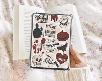 True Krimskram Buch Junkie Kindle Insert Bookish Insert Kindle Accessoire Glitter Cardstock Bookish Accessoires Geschenk für Buchliebhaber