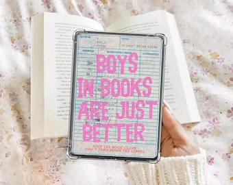 Romance Boys Kindle Insert Kindle Smut Holographic Insert Kindle Glitter Cardstock Decor Bookish Accessories Gift for Book Lover