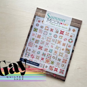 SOMMERMOND | Quilt Book von Carrie Nelson von Miss Rosie’s Quilt Company für It’s Sew Emma | ISE927