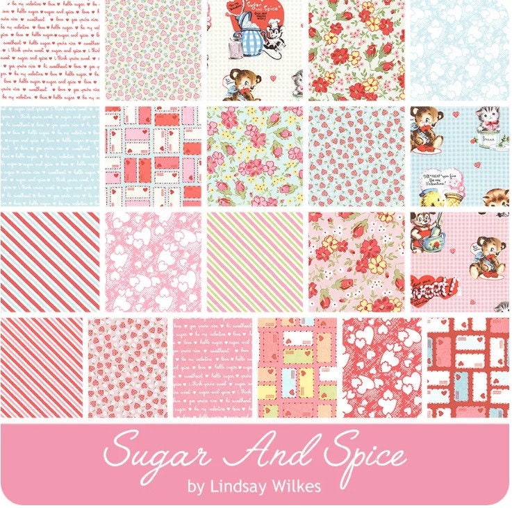 SUGAR AND SPICE by Lindsay Wilkes for Riley Blake Designs | Fat Quarter ...