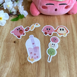 Pink Puff ball stickers Vol. 1