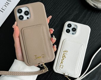 ELTEKER IPhone 16 Case With Strap, Card Slot, Ring Holder, Wallet - View #5