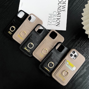 Étui en cuir pour iPhone 16, étui pour téléphone personnalisé avec fente pour carte, étui pour téléphone portefeuille, étui pour iPhone 16 15 14 13 12 11 Pro Max Plus