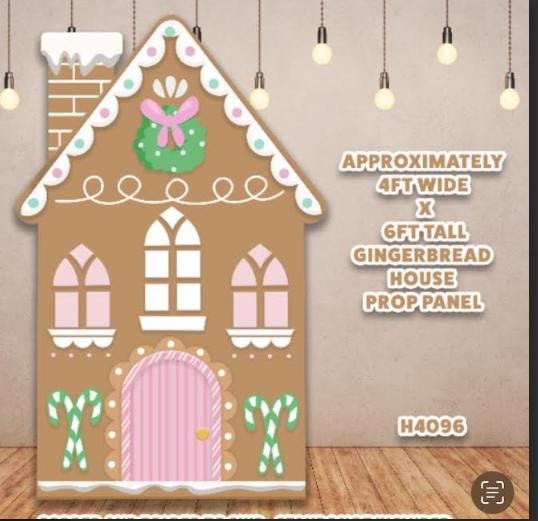 Cardboard Gingerbread House