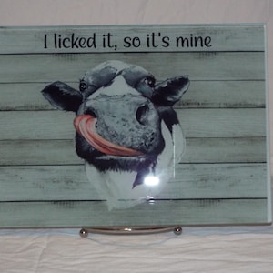 I licked it cutting board